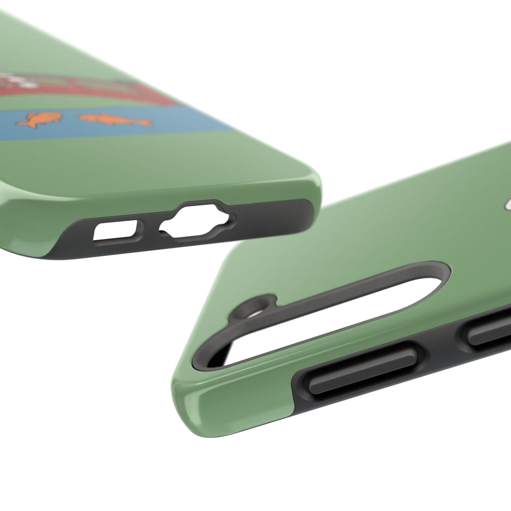 Koi Bridge Phone Case