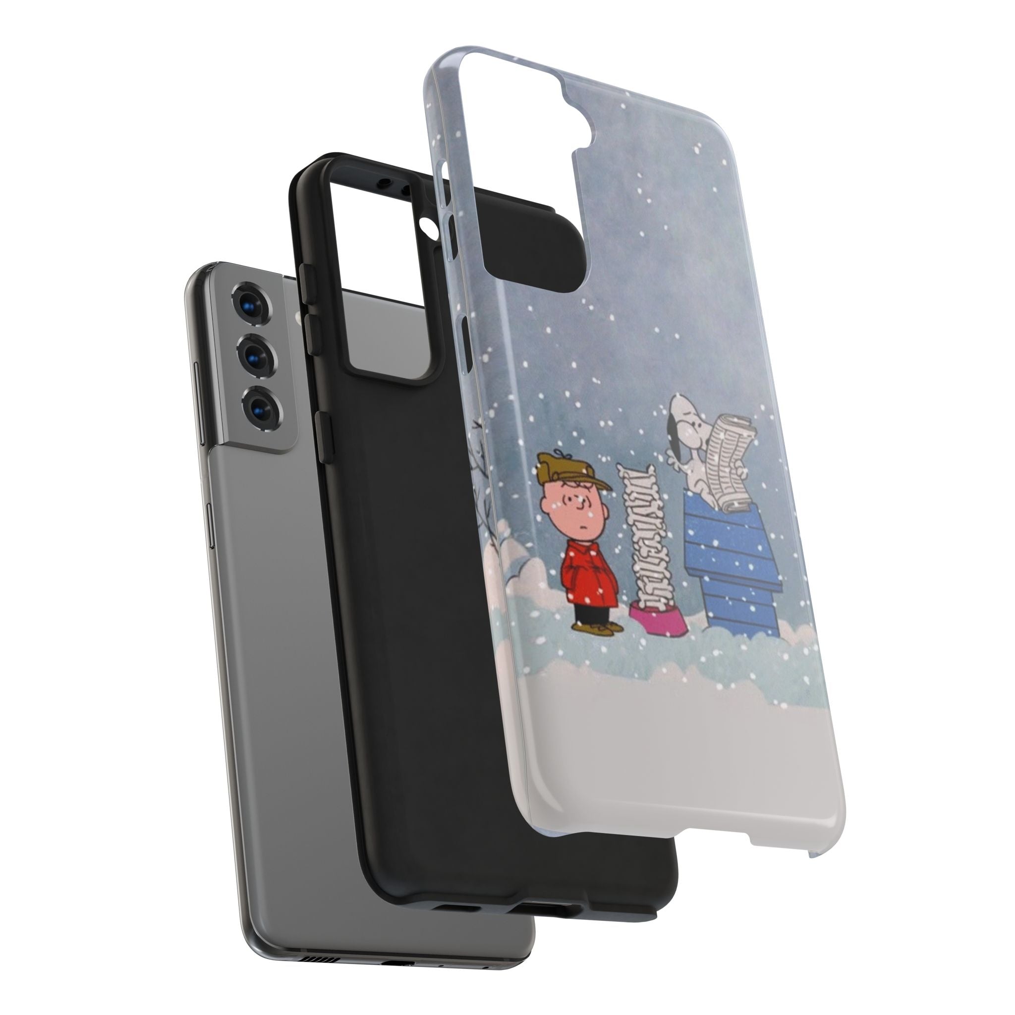 Snowy Reading Phone Case