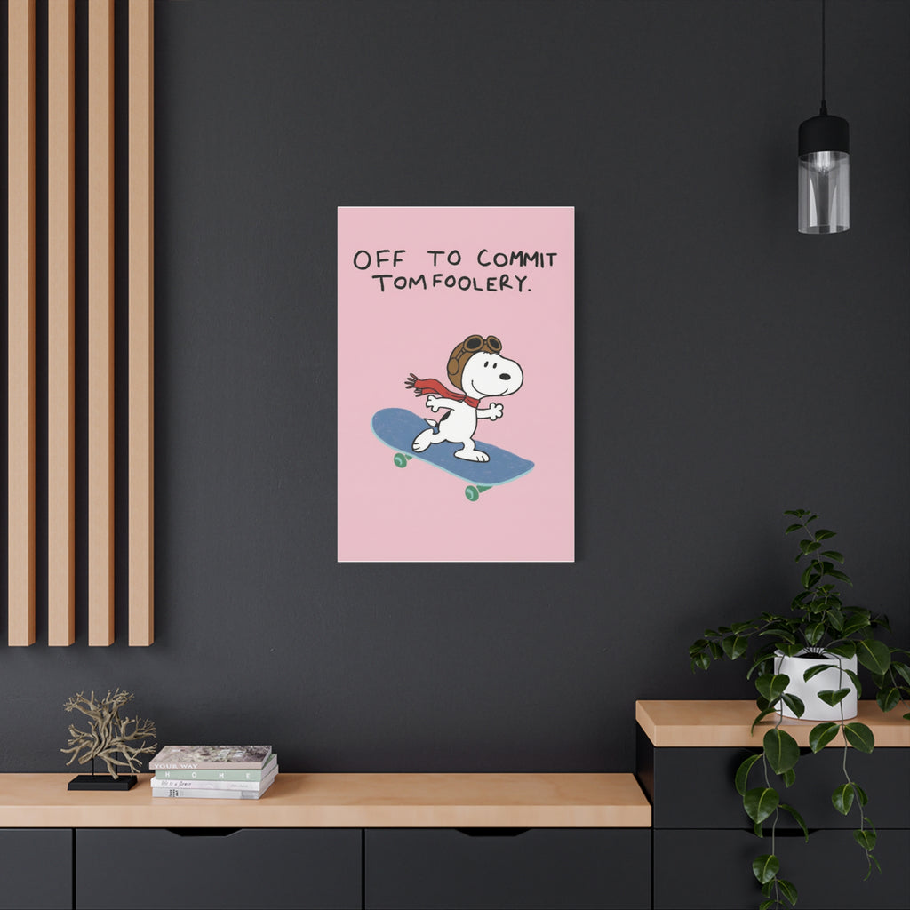 Commit Tomfoolery Canvas