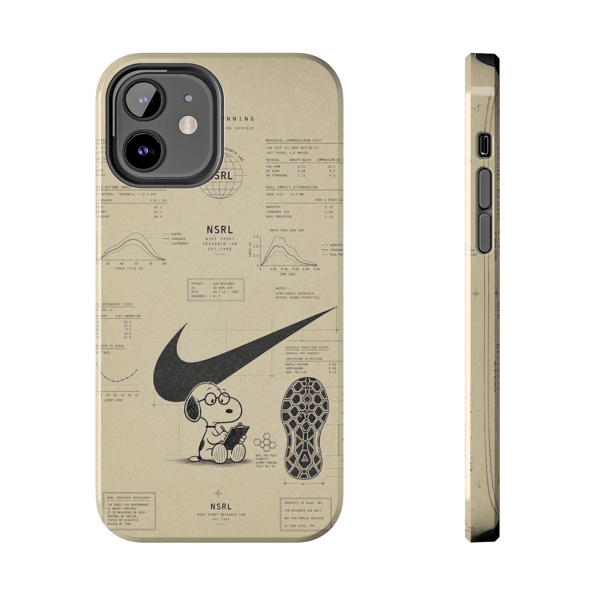Graph Paper Phone Case