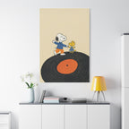 Dancing On Vinyl Canvas
