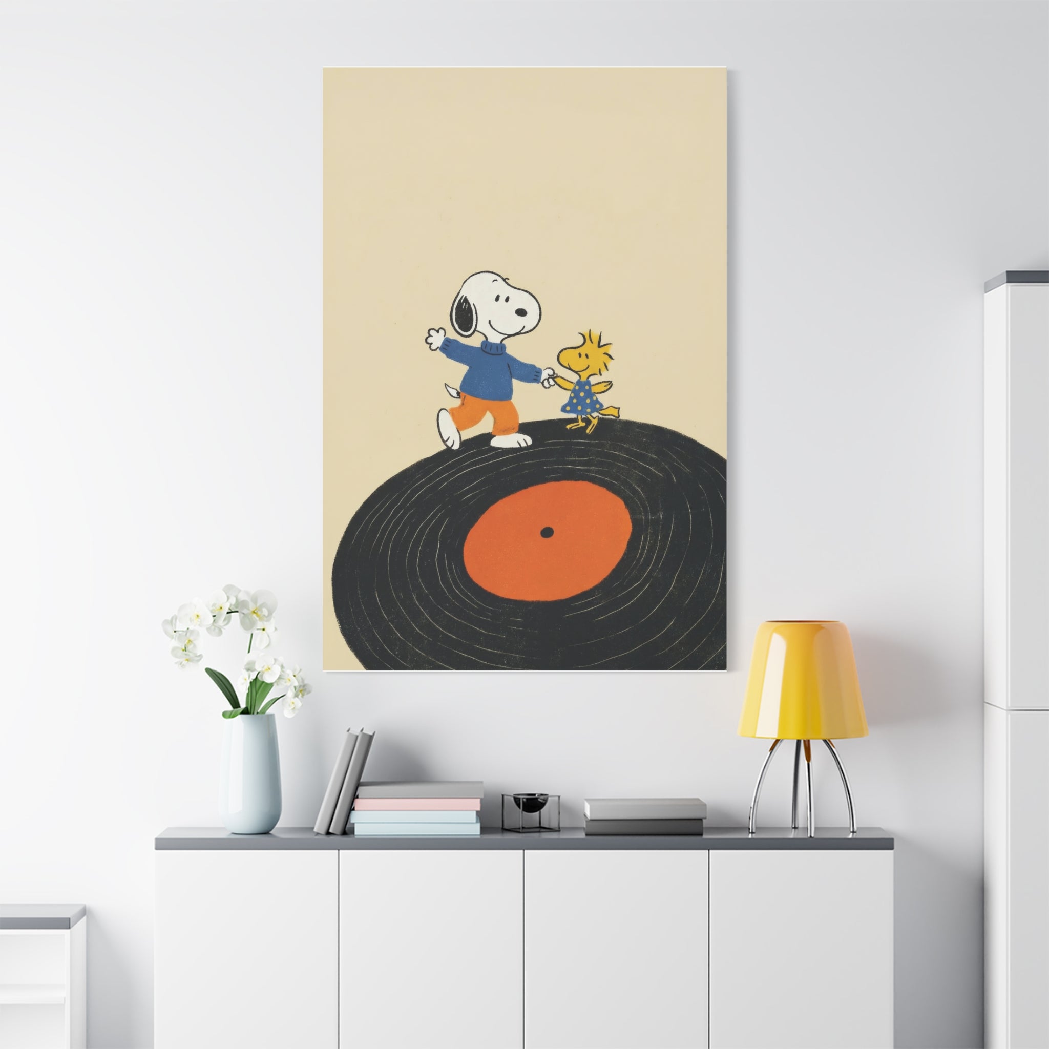 Dancing On Vinyl Canvas