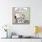 Energy Efficient Snoopy Canvas