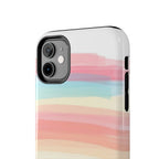 Rainbow Stripe Snoopy Phone Case