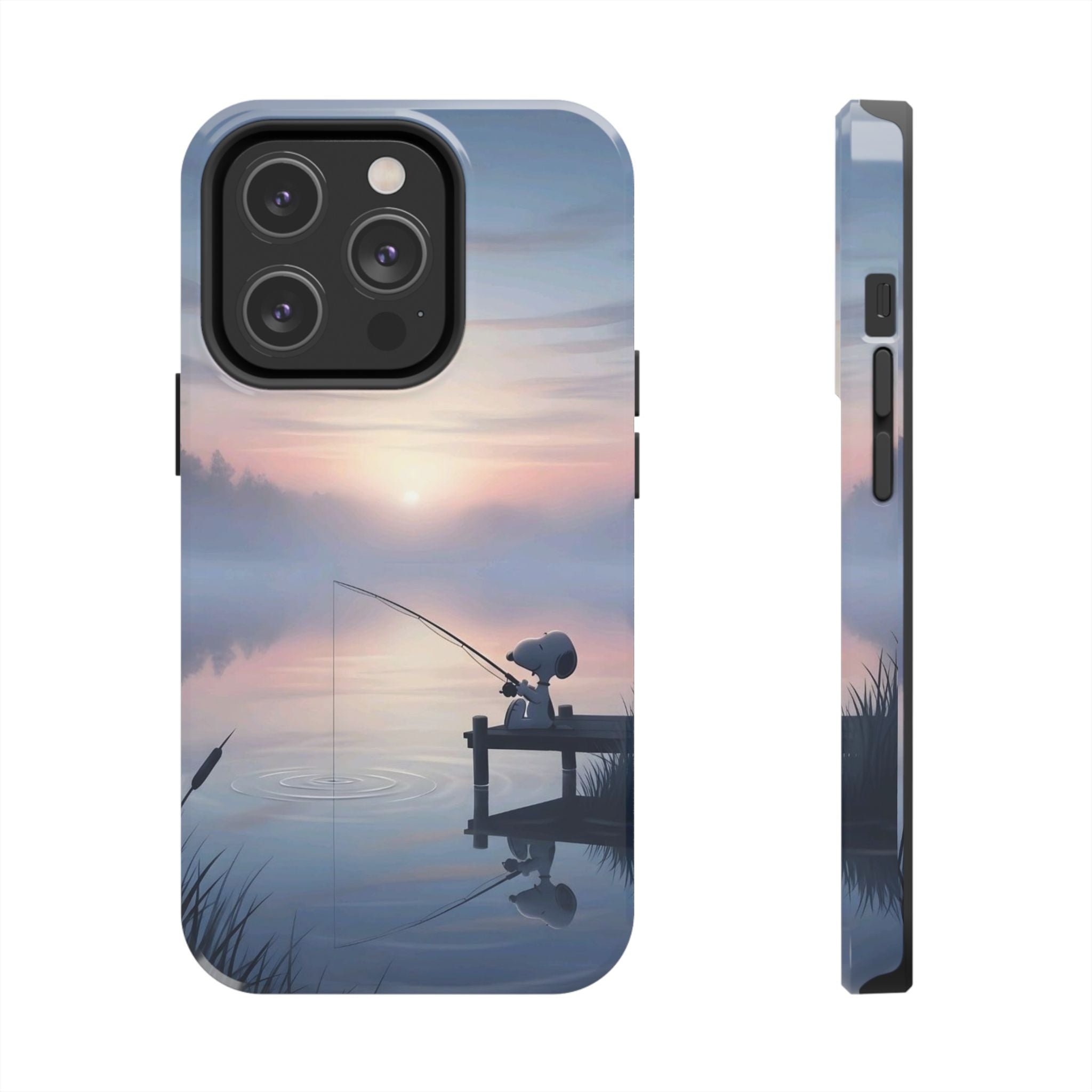 Sunset Fishing Phone Case