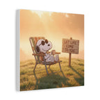 Relaxing Snoopy Canvas