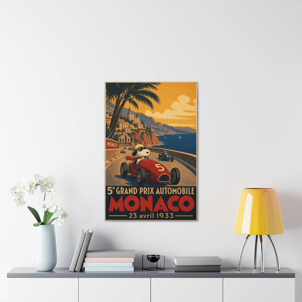 Monaco Grand Prix Canvas