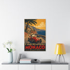 Monaco Grand Prix Canvas