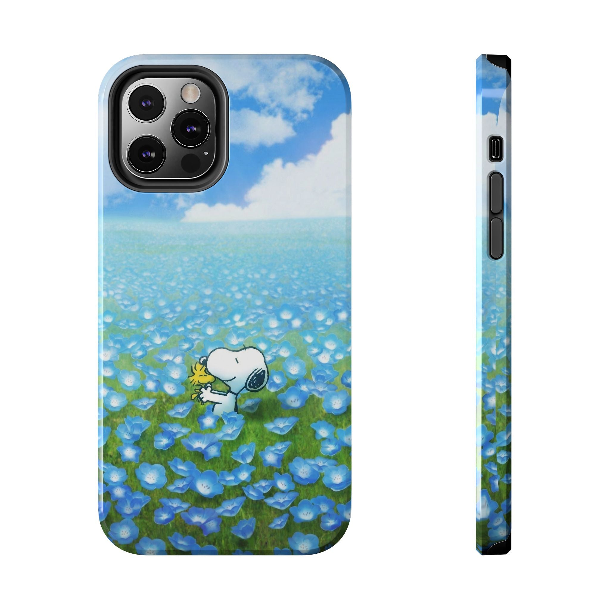 Blue Flower Field Case