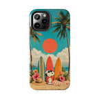 Retro Beach Sun Case