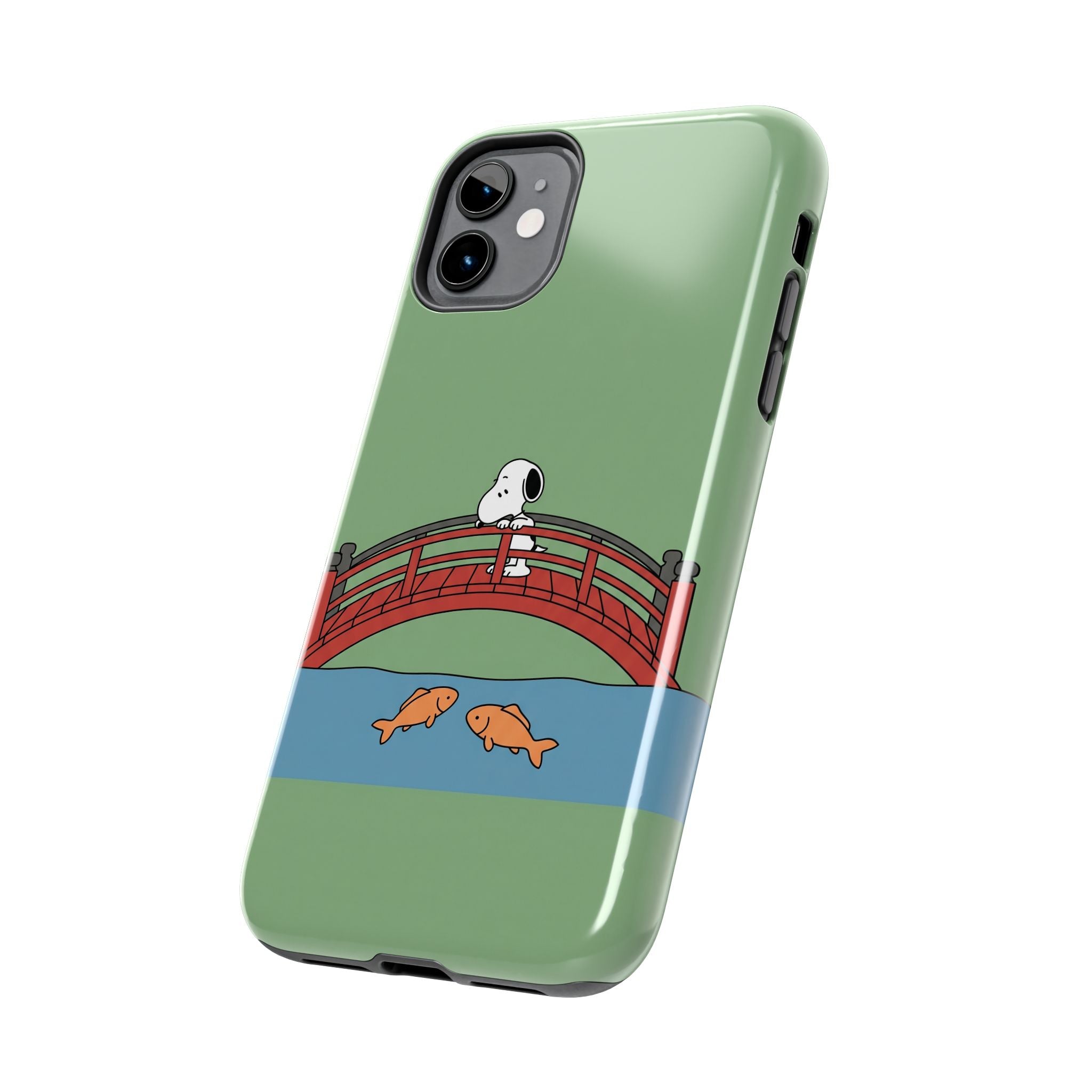 Koi Bridge Phone Case