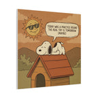 Doghouse Quote Canvas