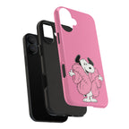 Pink Fuzzy Coat Case