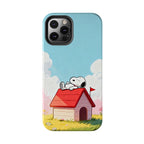 Relaxing Doghouse Phone Case
