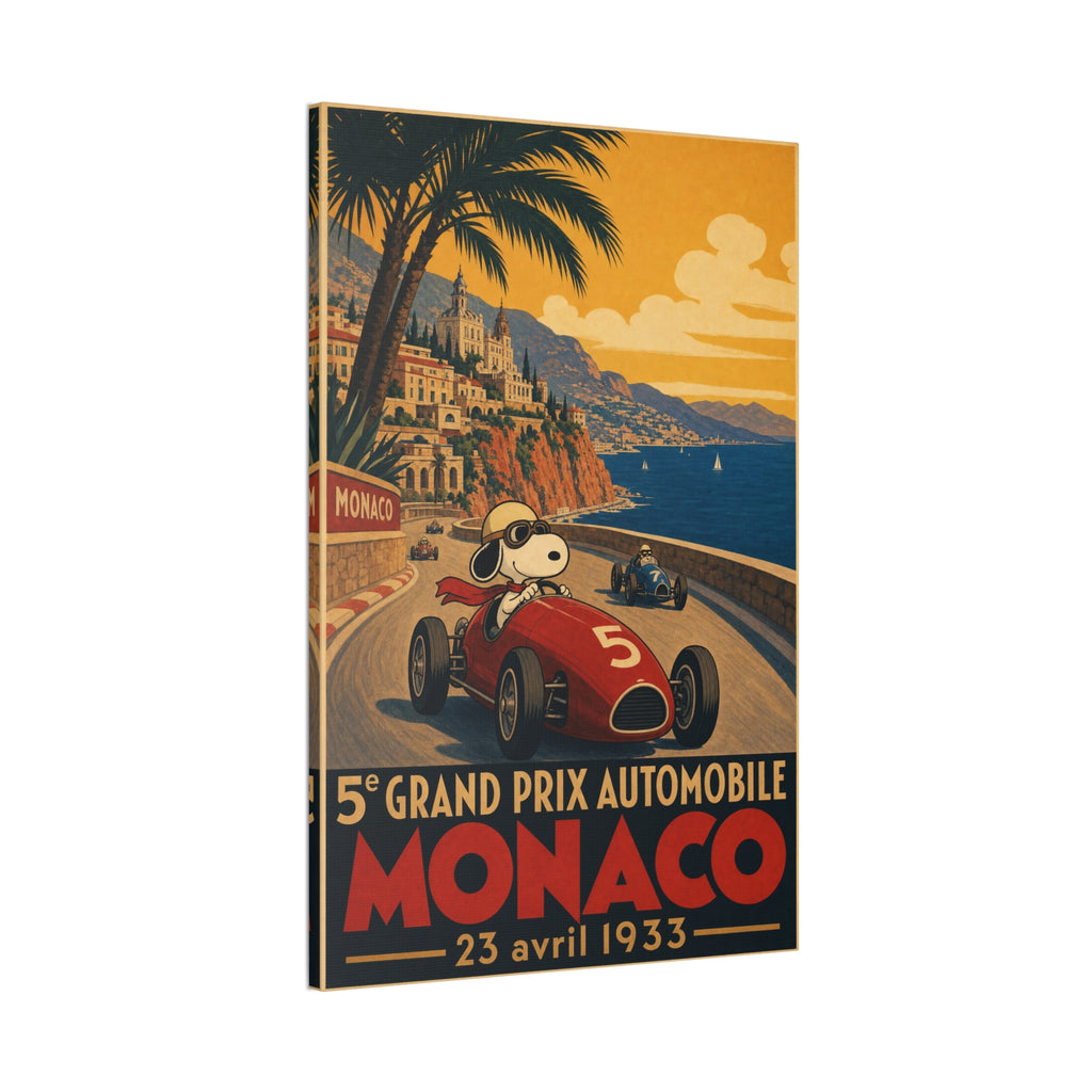 Monaco Grand Prix Canvas