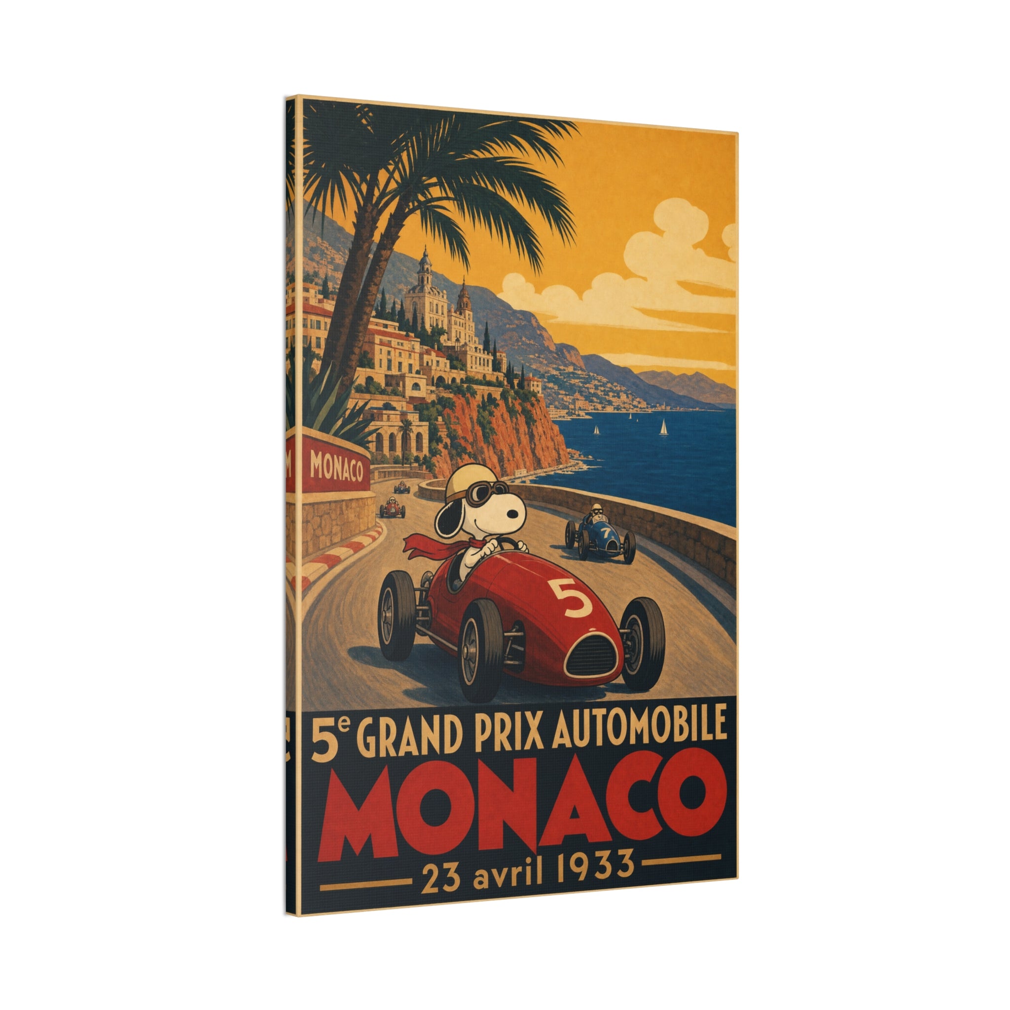 Monaco Grand Prix Canvas