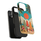 Retro Beach Sun Case
