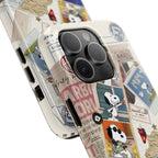 Retro Snoopy Collage Phone Case