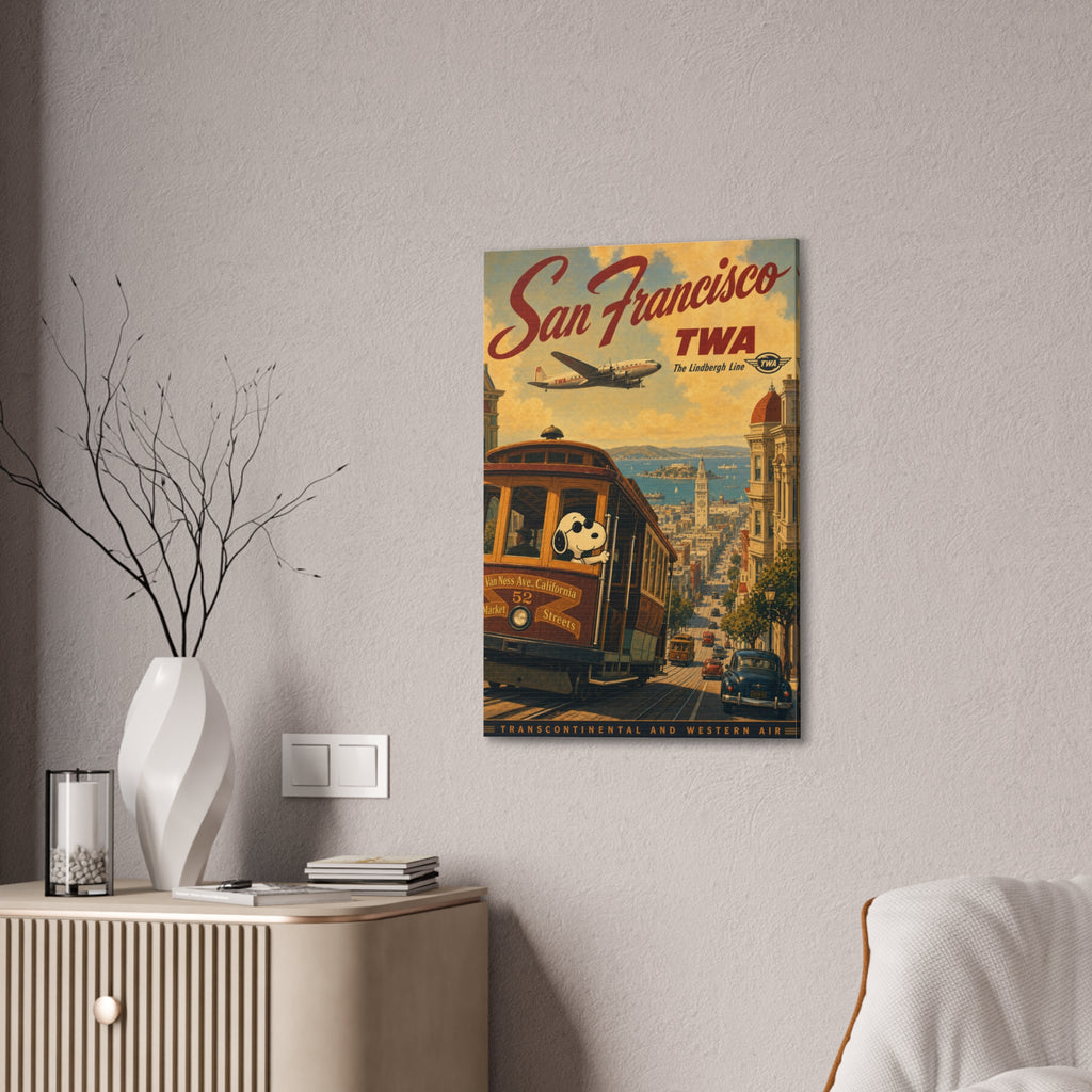 San Francisco Cable Canvas