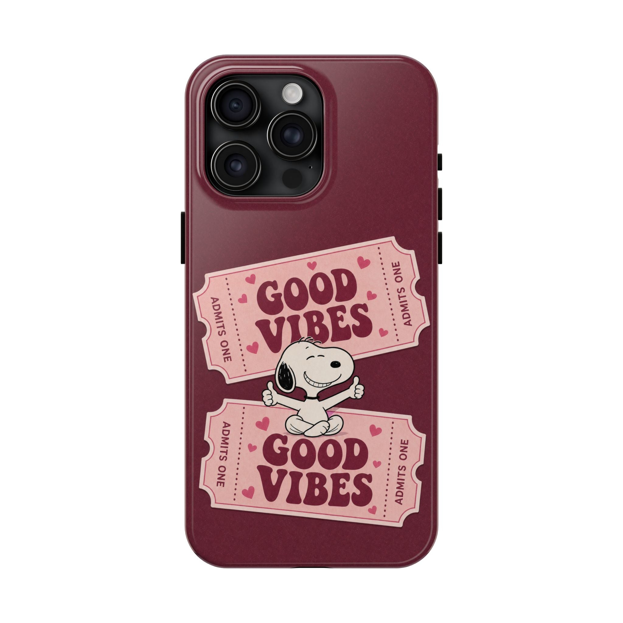 Good Vibes Tickets Phone Case