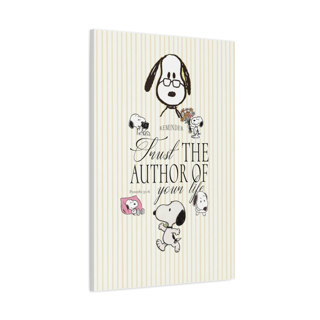 Author Of Your Life Canvas