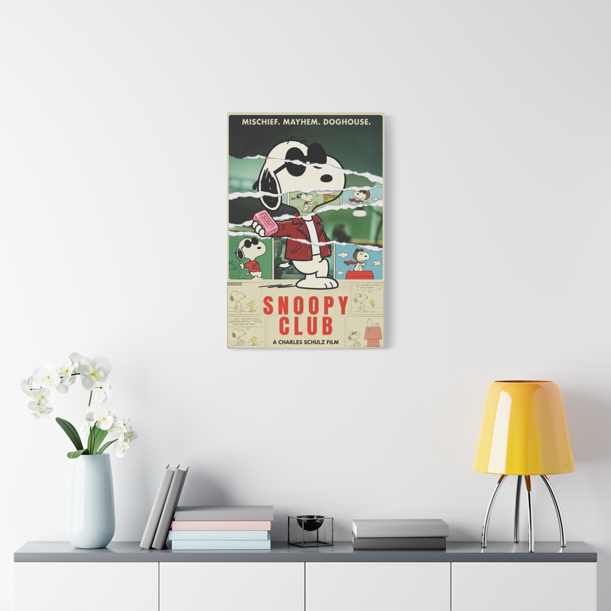 Snoopy Club Canvas