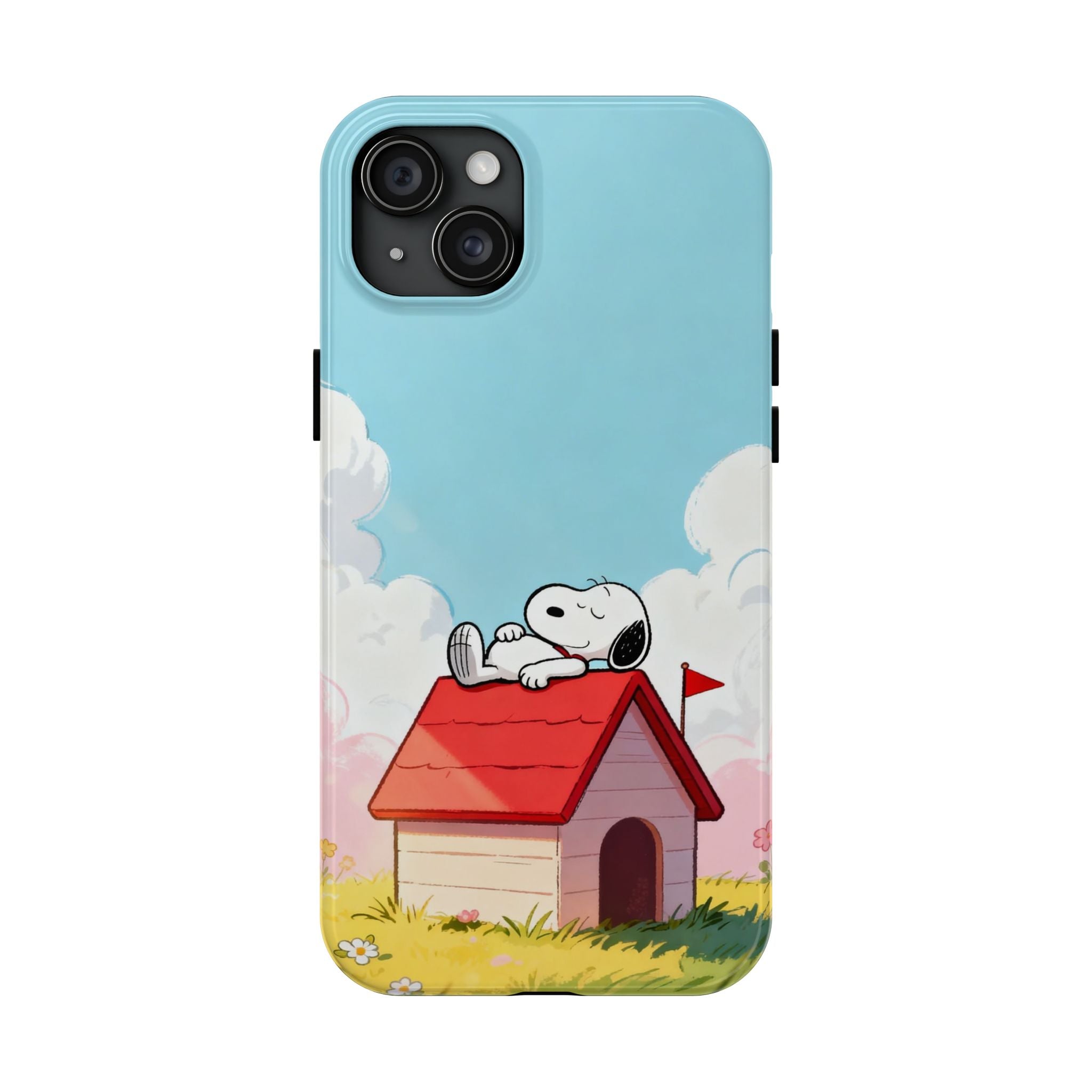 Relaxing Doghouse Phone Case