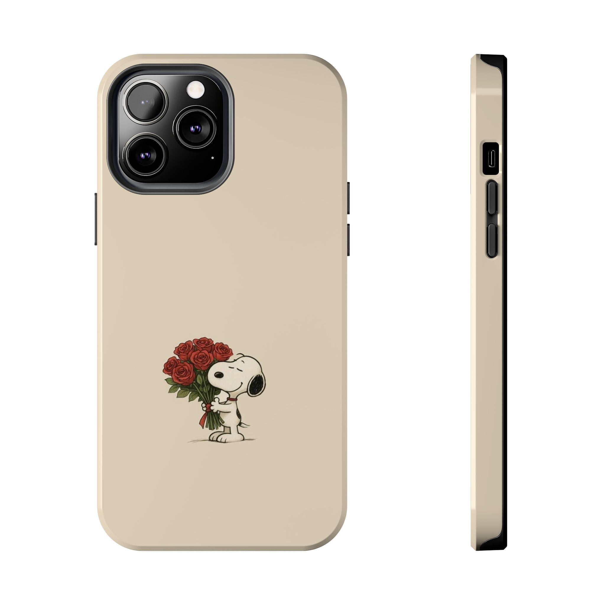 Snoopy Roses Phone Case