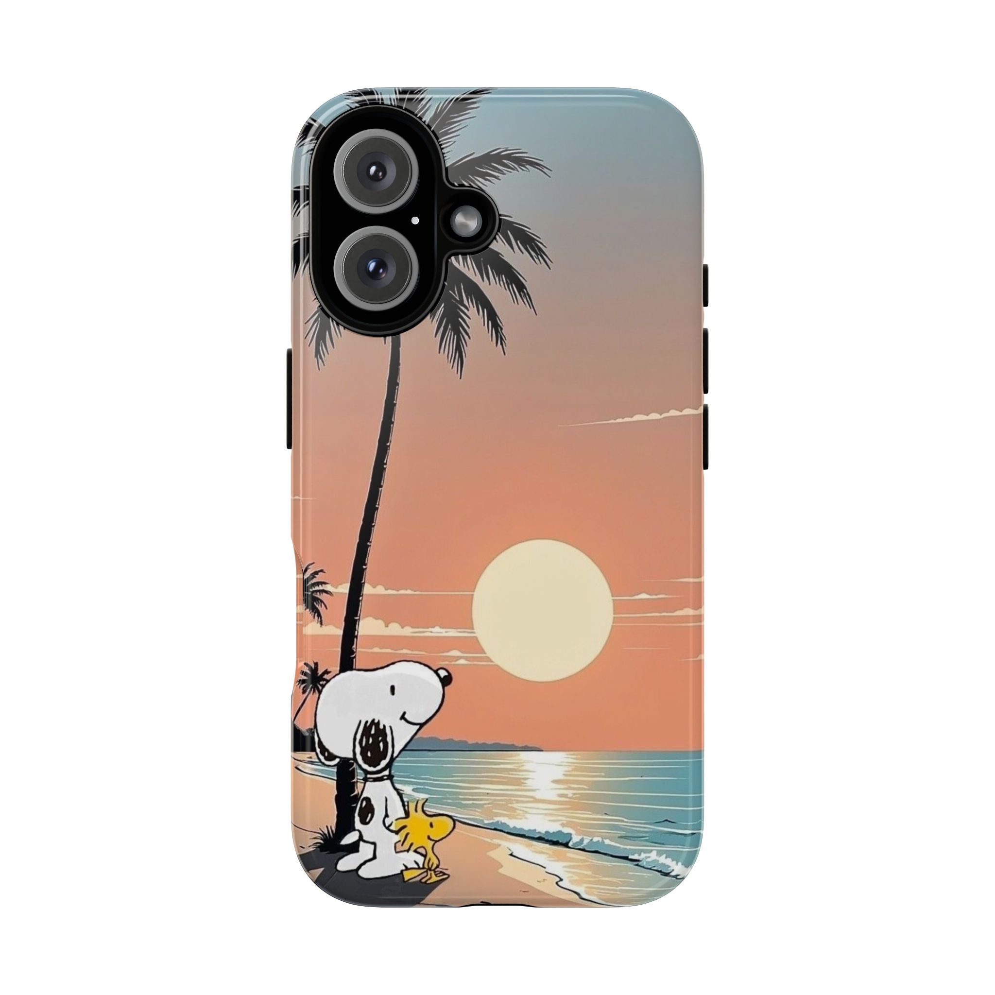 Snoopy Beach Sunset Phone Case