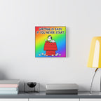 Writing Is Easy Canvas