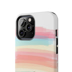 Rainbow Stripe Snoopy Phone Case