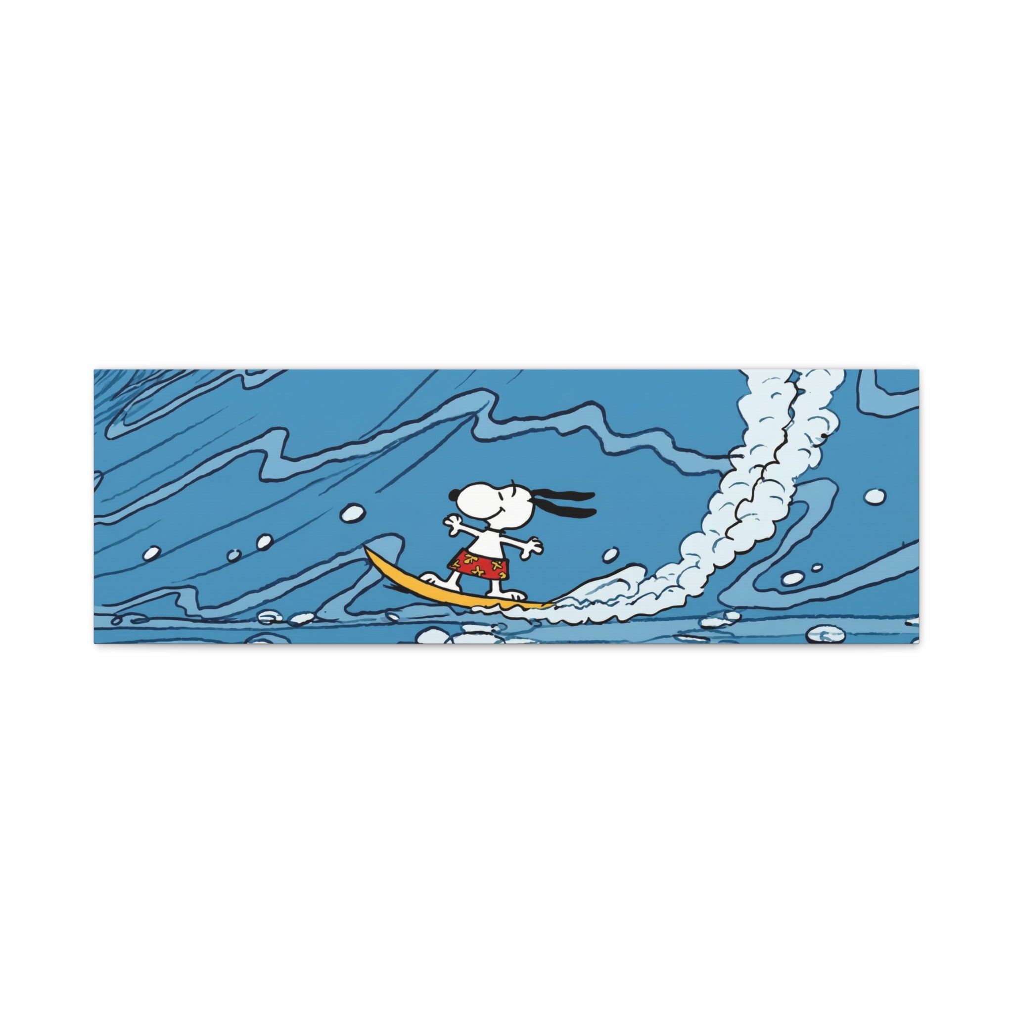 Surfing Snoopy Canvas