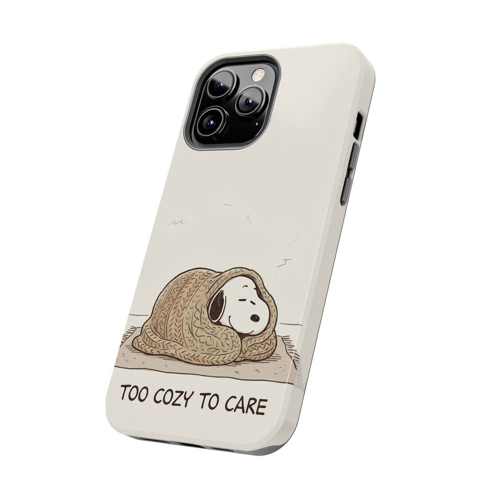 Too Cozy To Care Case