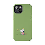 Green Snoopy Phone Case