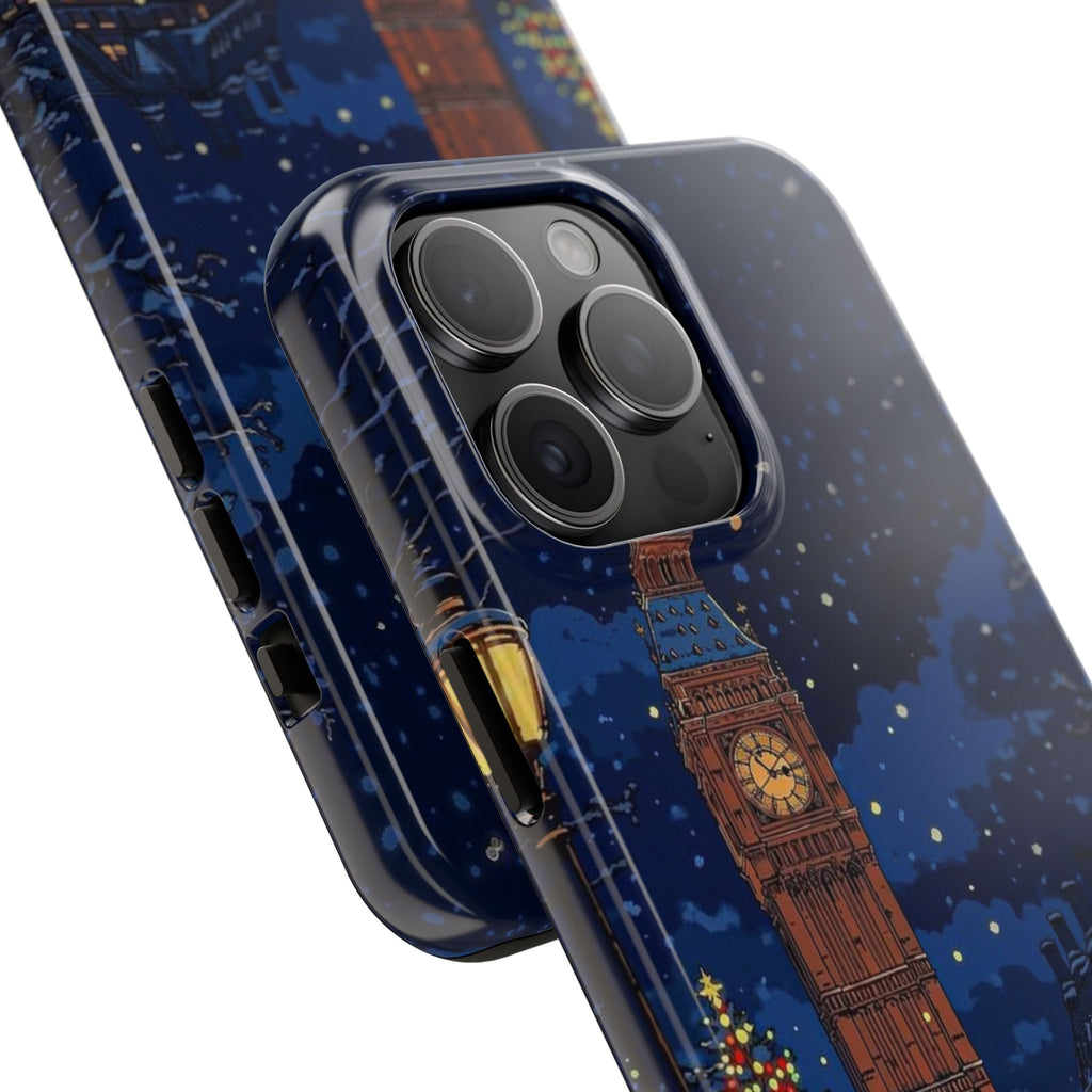 London Christmas Phone Case