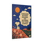 Snoopy Inspirational Quote Canvas