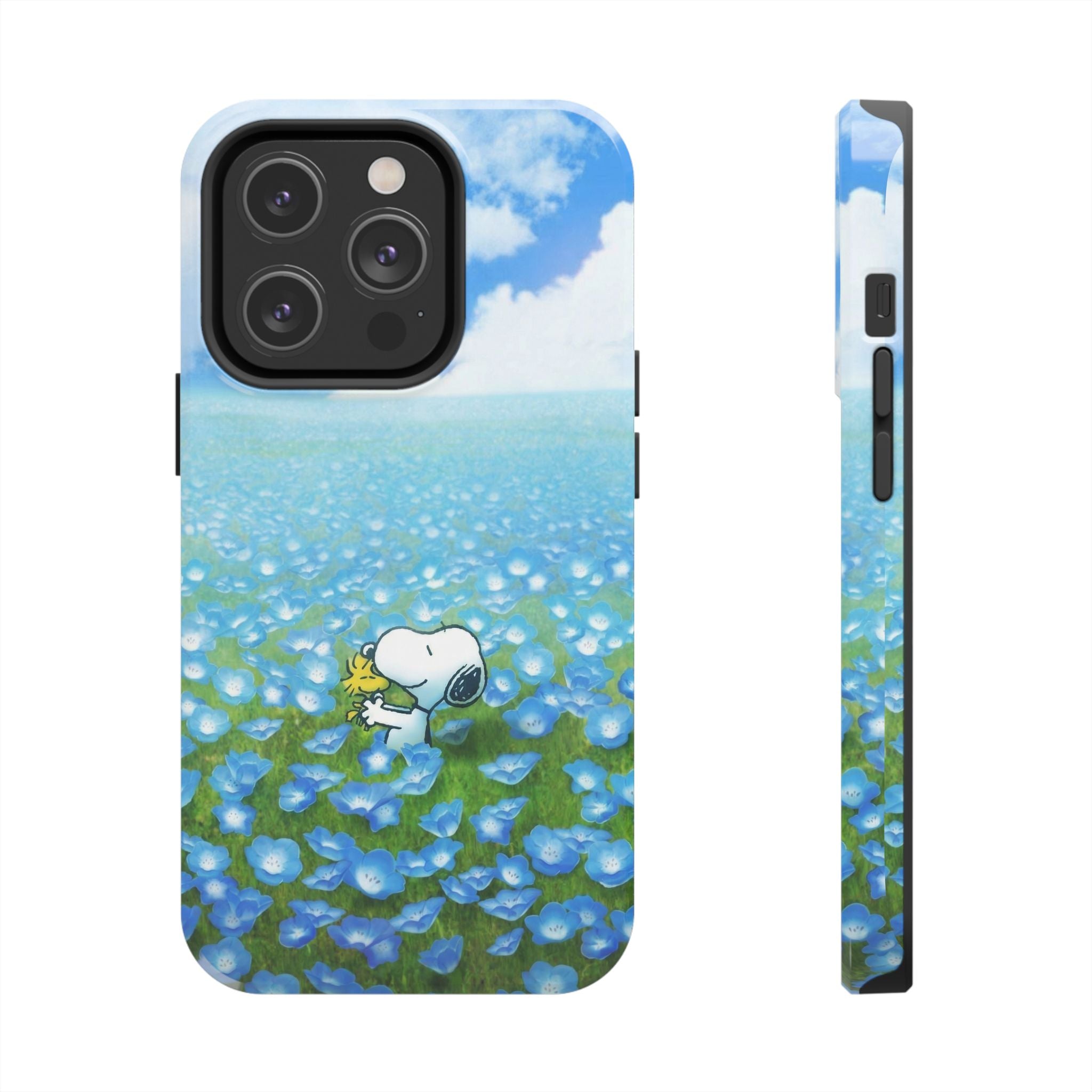 Blue Flower Field Case