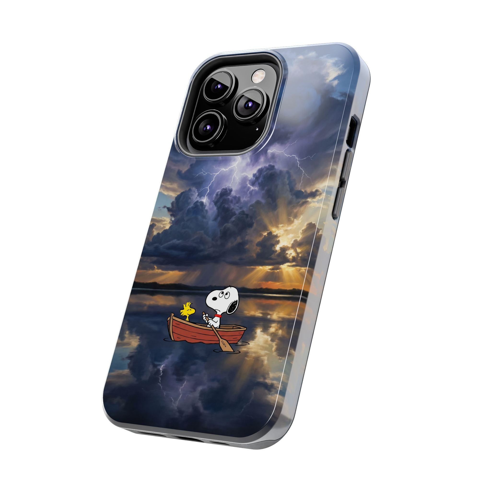 Stormy Rowboat Phone Case