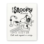 Snoopy Radio Canvas