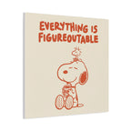 Snoopy And Woodstock Canvas