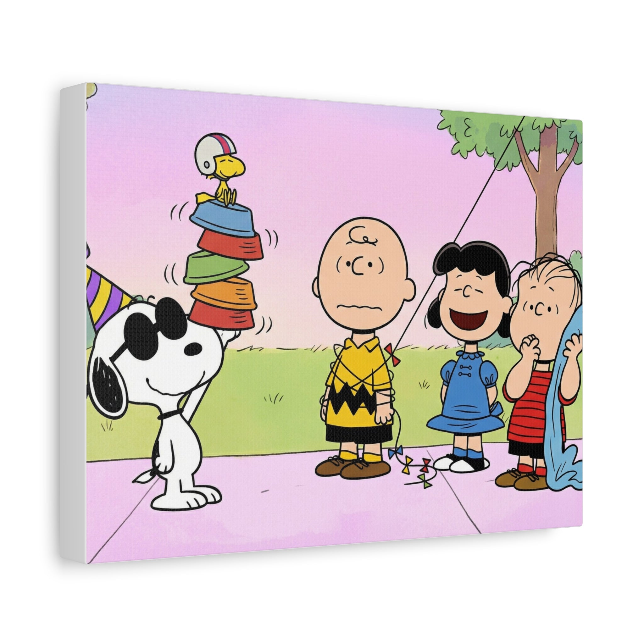 Peanuts Characters Canvas