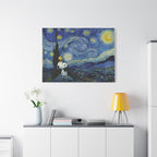 Woodstock Starry Night Canvas