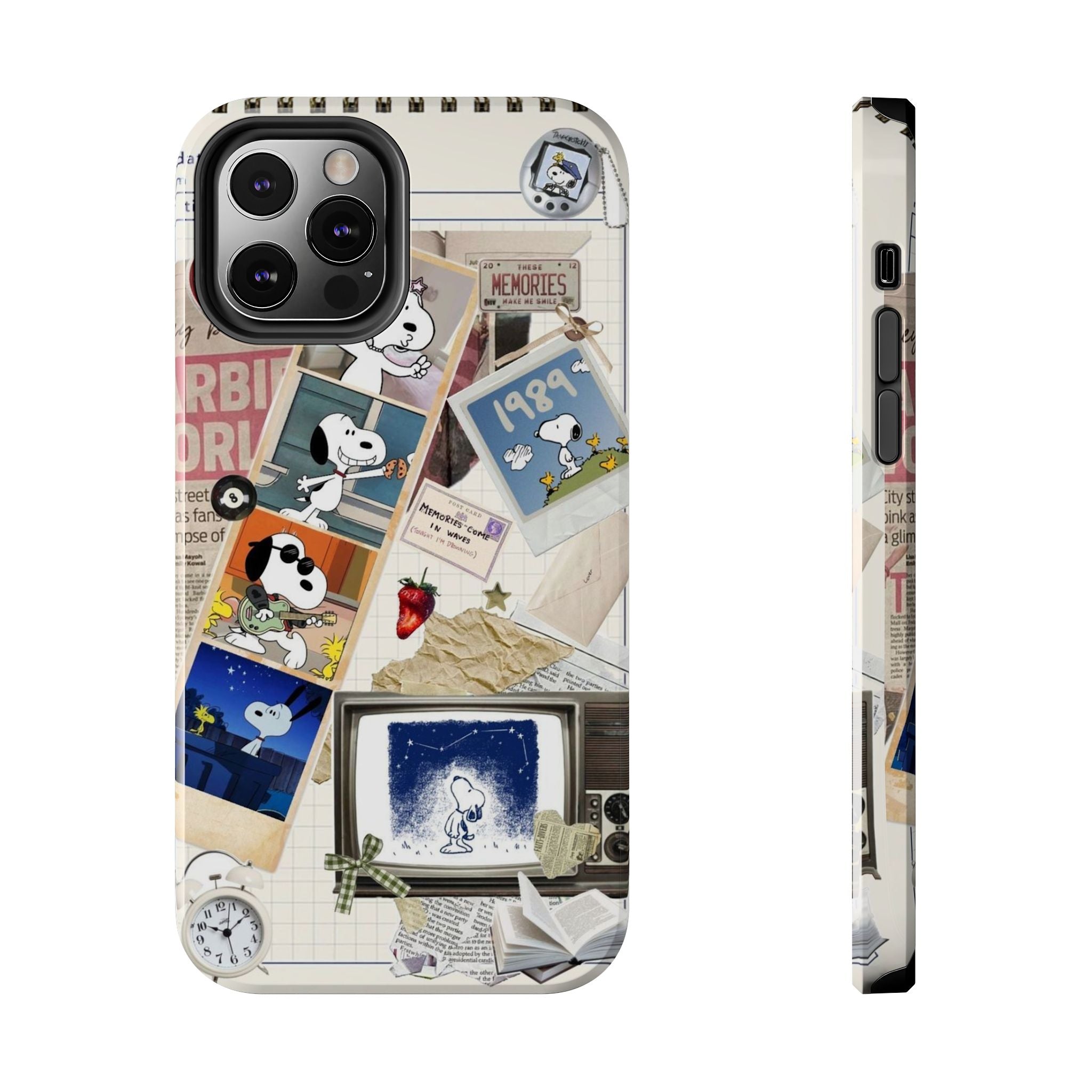 Retro Snoopy Collage Phone Case