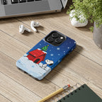 Christmas Doghouse Phone Case