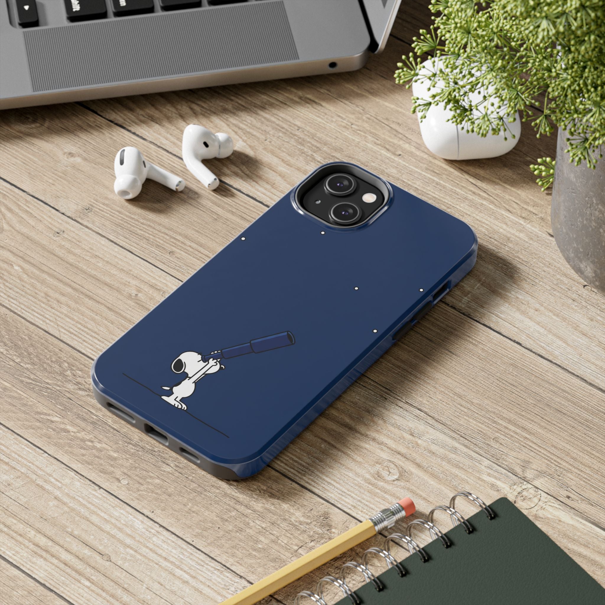Snoopy Telescope Phone Case