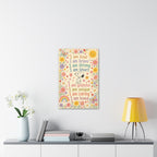 Snoopy Positive Affirmations Canvas