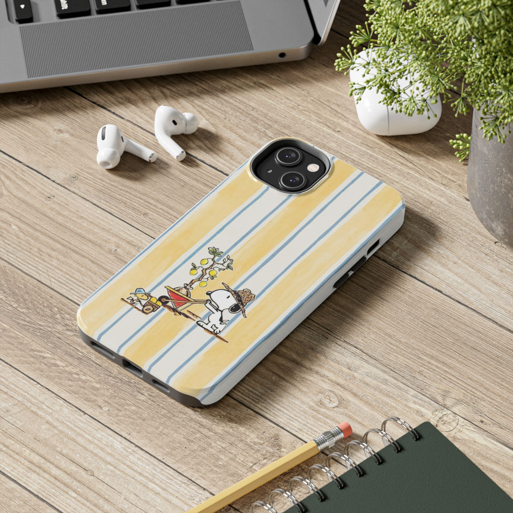 Gardening Snoopy Phone Case