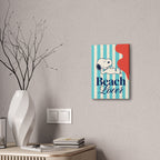 Snoopy Beach Lover Canvas
