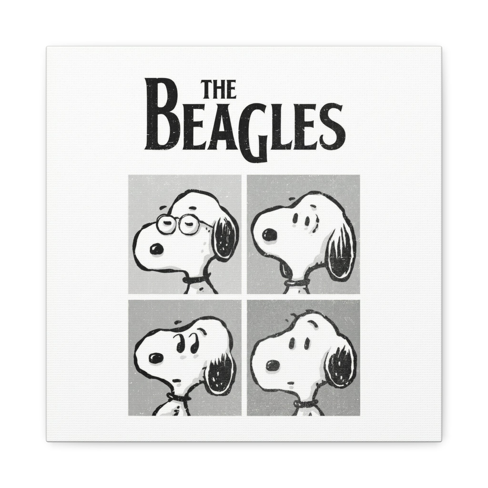 The Beagles Pop Canvas
