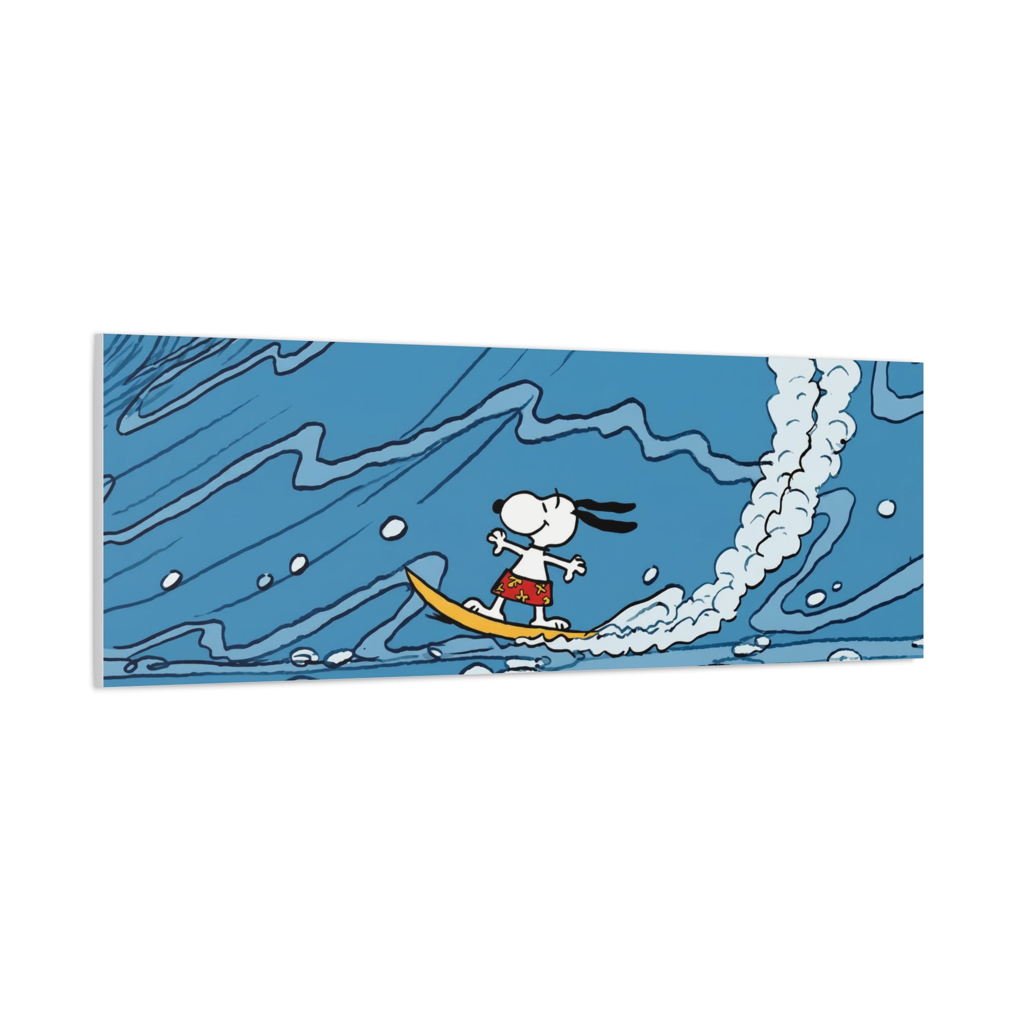 Surfing Snoopy Canvas